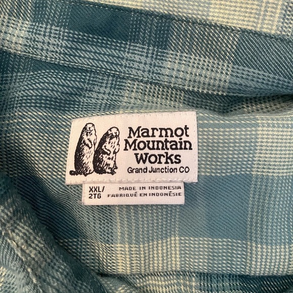 Marmot Fairfax Flannel Size XXL - Picture 2 of 4
